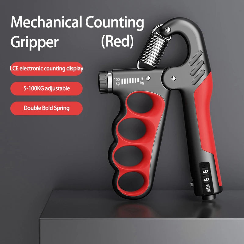 Adjustable Grip Strengthener - 5-150Kg Wrist Expander for Muscle Recovery & Hand Strength Fitness