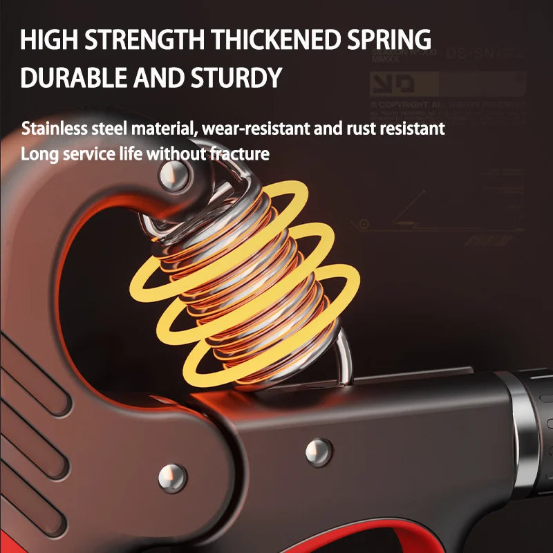 Adjustable Grip Strengthener | Hand & Forearm Muscle Trainer