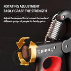Adjustable Grip Strengthener | Hand & Forearm Muscle Trainer