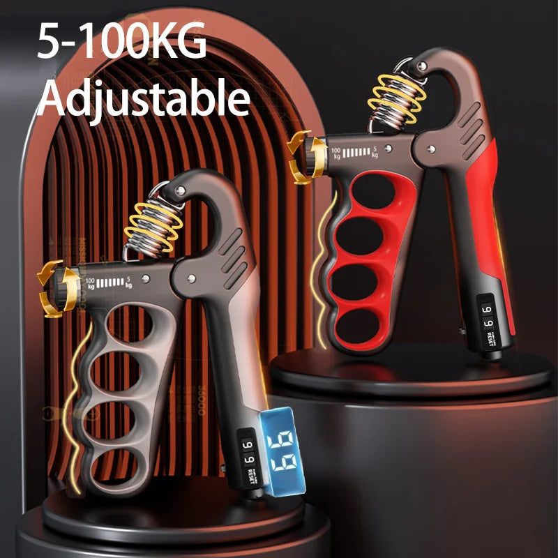 Adjustable Grip Strengthener | Hand & Forearm Muscle Trainer