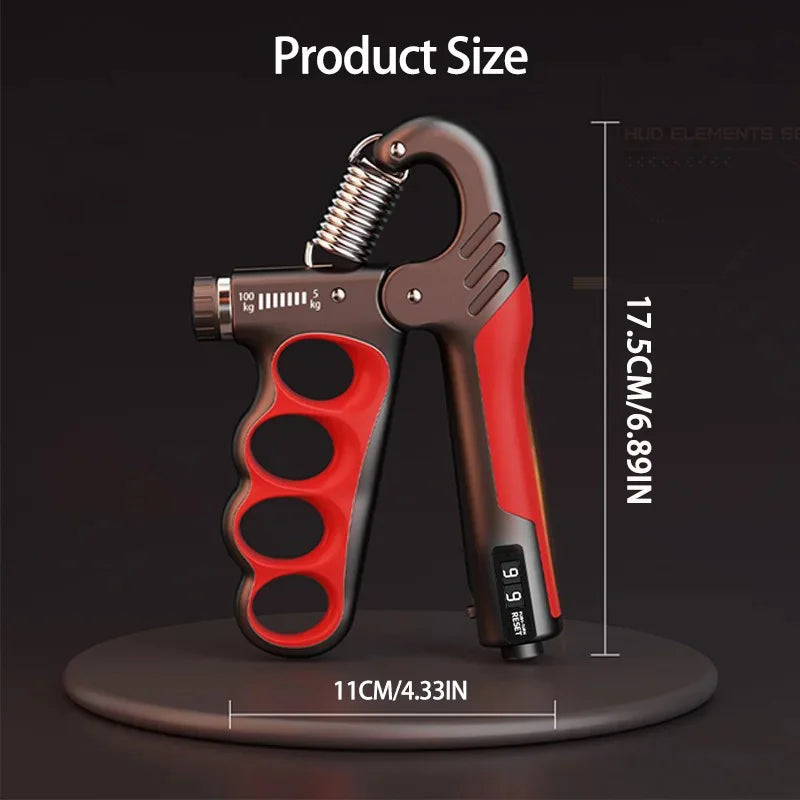 Adjustable Grip Strengthener | Hand & Forearm Muscle Trainer