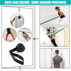 Stackable Resistance Bands Set | Heavy Duty Full Body Workout Trainer
